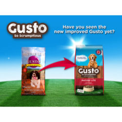 Gusto Complete Mature Lite Dog Food